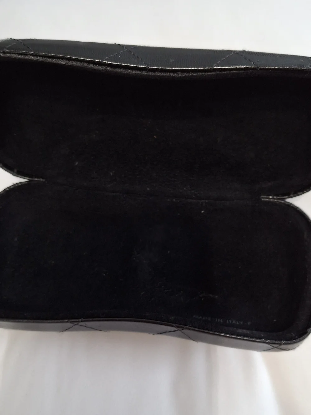 Chanel Women's Black Oversized Cat-Eye Sunglasses with Quilted Case